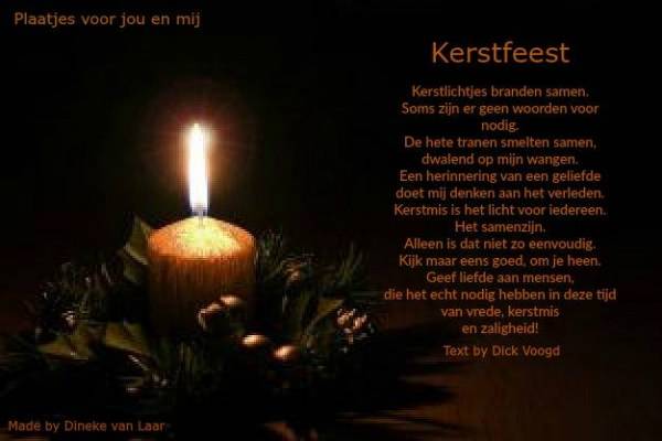 1001 Gedichten & Gedichtjes - Gedicht 'Kerstfeest' door djdick